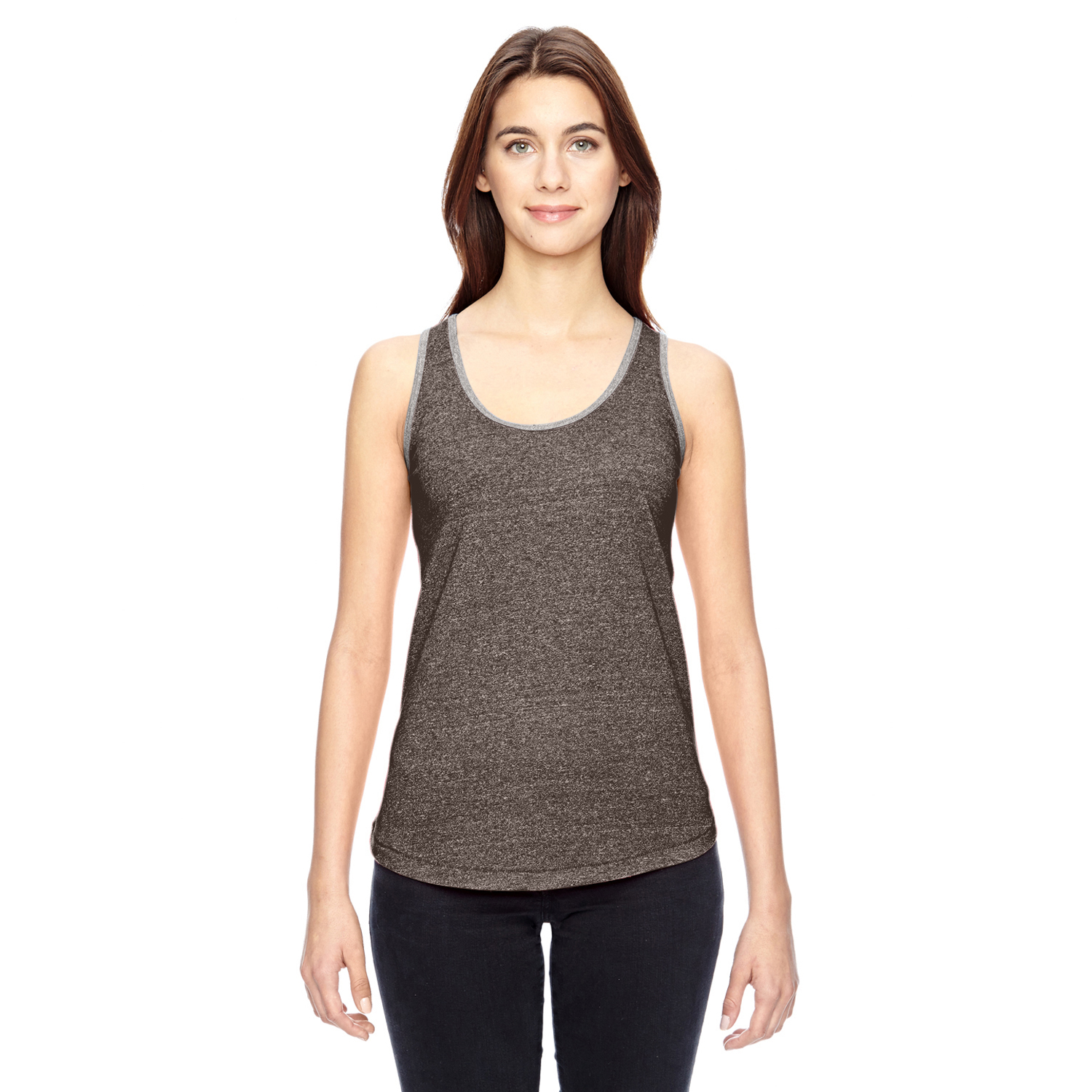 Ladies' Eco-Mock Twist Ringer Tank