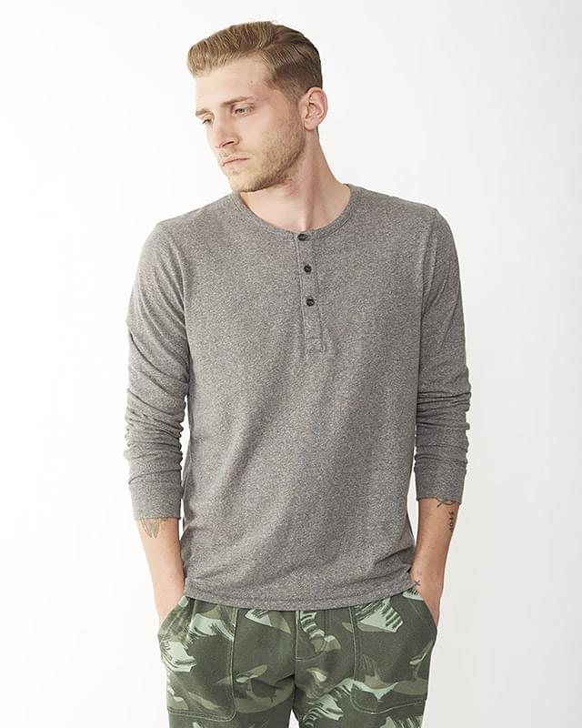 Men's Eco-Mock Twist Long-Sleeve Henley