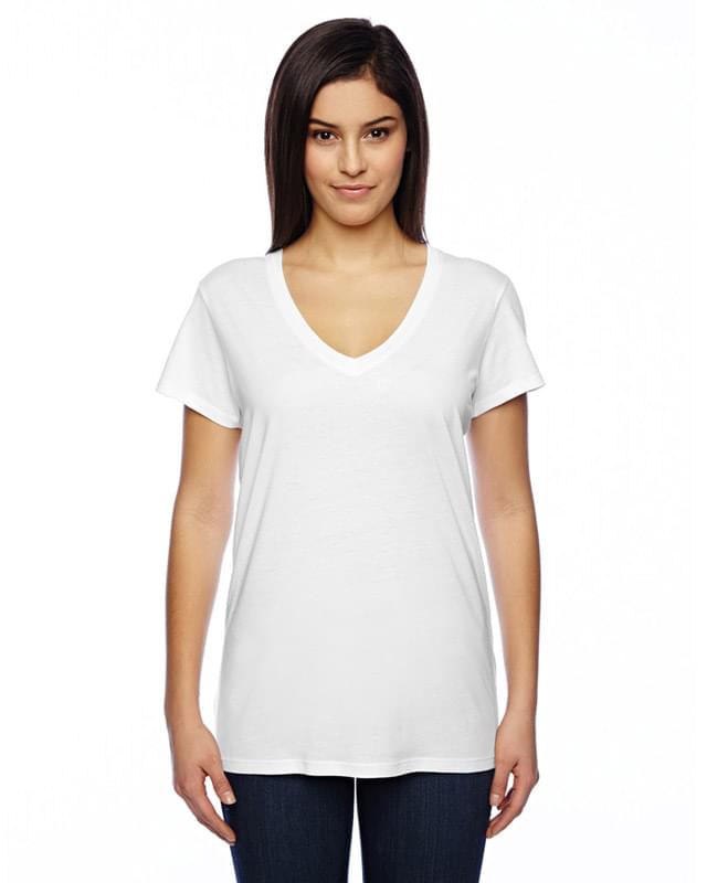 Ladies' Cotton/Modal Everyday V-Neck