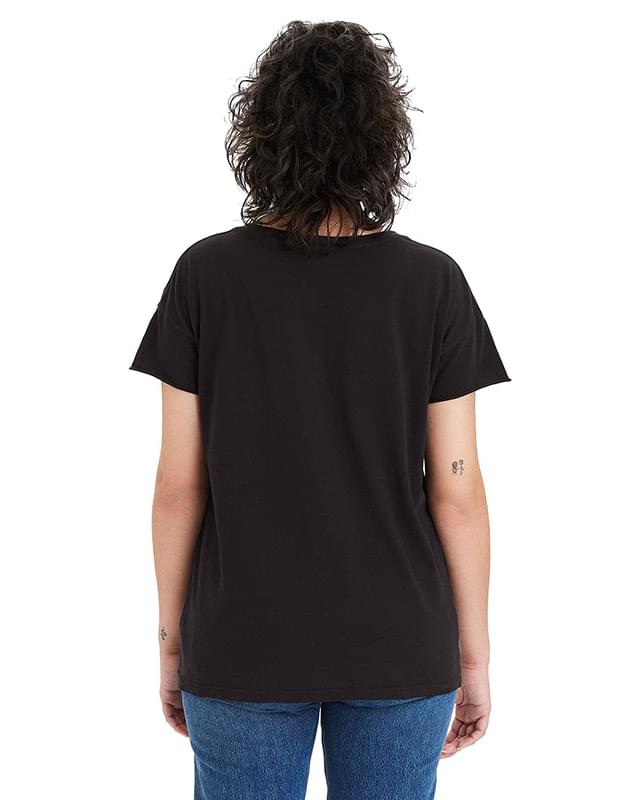 Ladies' Rocker Garment-Dyed Distressed T-Shirt