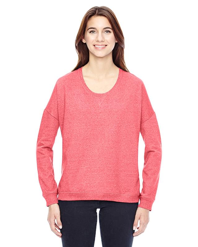 Ladies' Eco-Mock Twist Sunset Crewneck