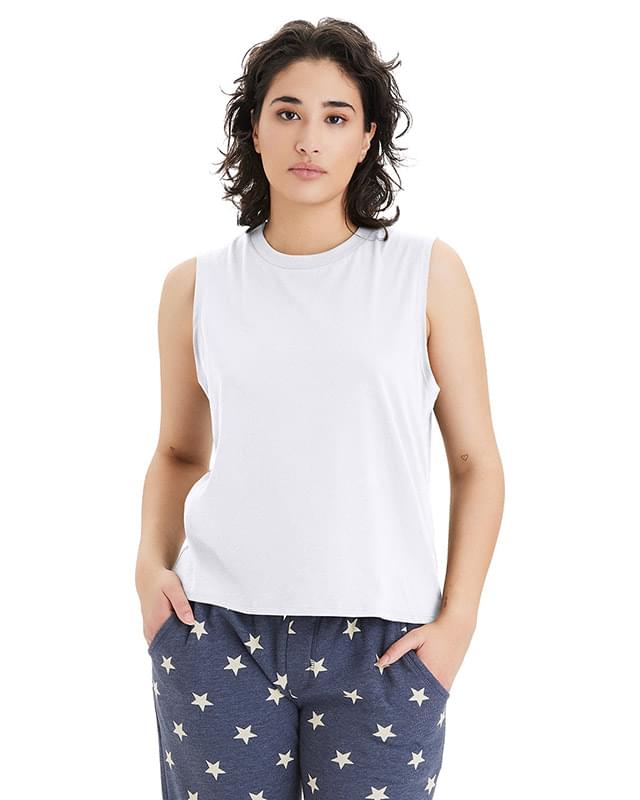 Ladies' Go-To Cropped Muscle T-Shirt