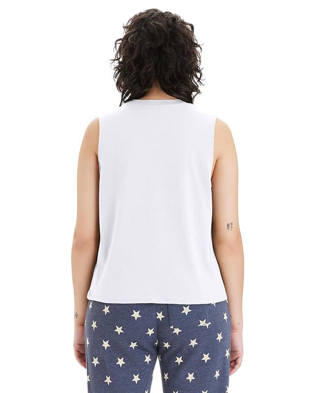 Ladies' Go-To Cropped Muscle T-Shirt