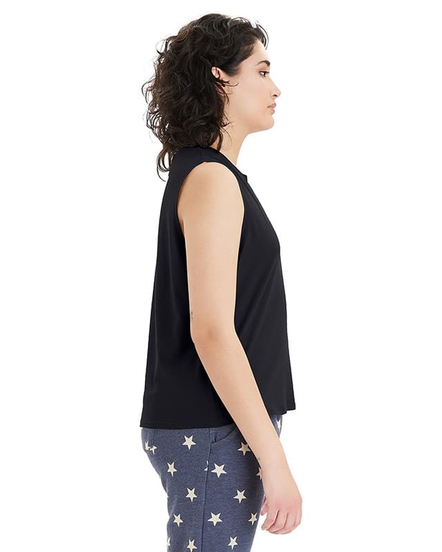 Ladies' Go-To Cropped Muscle T-Shirt