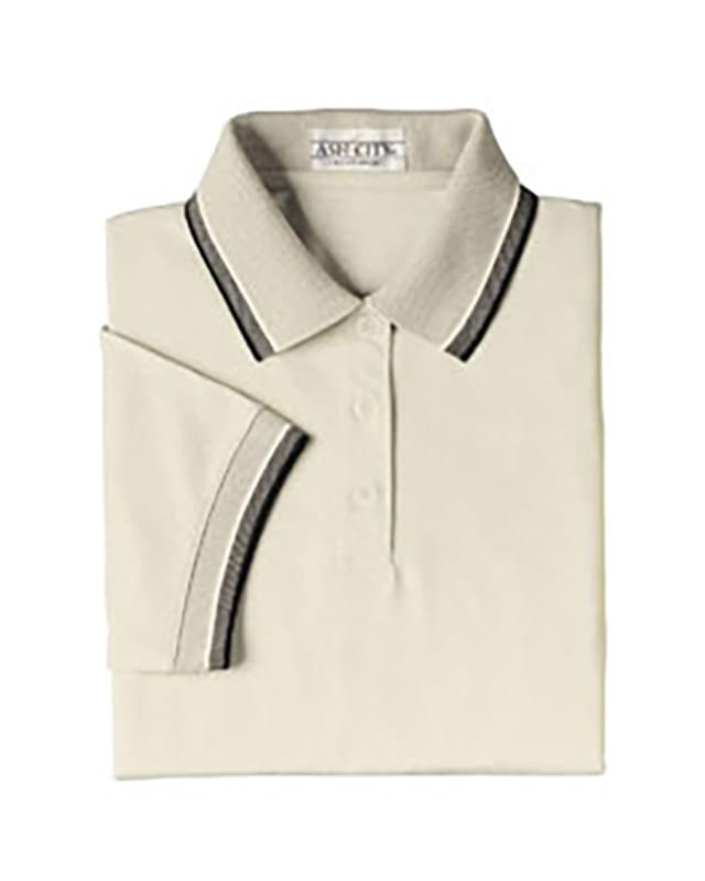 Ladies' Tri-Colour Birdseye Trim Pique Polo Ladies' Tri-Colour Birdseye Trim Pique Polo