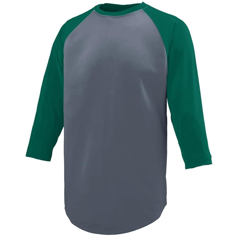 Adult Wicking Polyester Raglan Sleeve T-Shirt