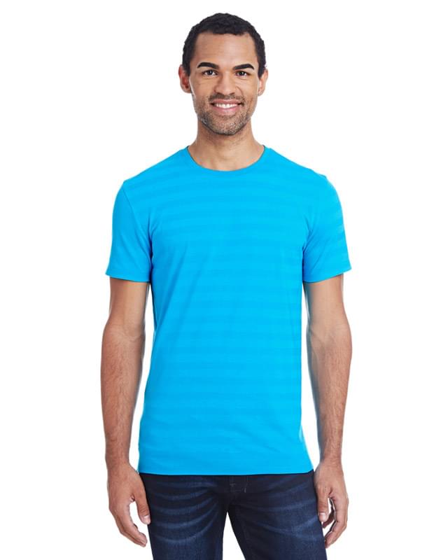 Men's Invisible Stripe Short-Sleeve T-Shirt