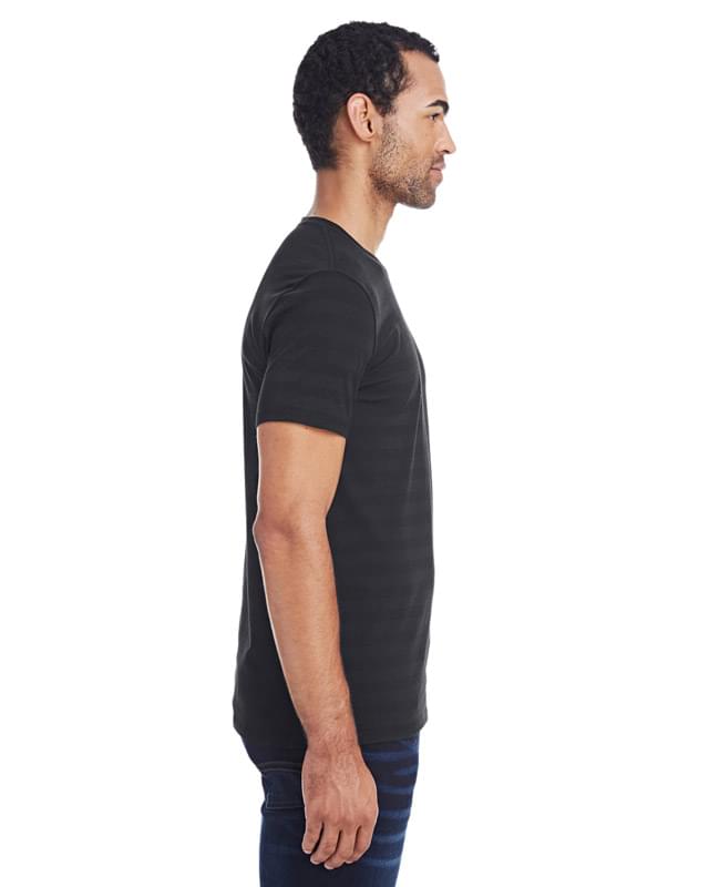 Men's Invisible Stripe Short-Sleeve T-Shirt