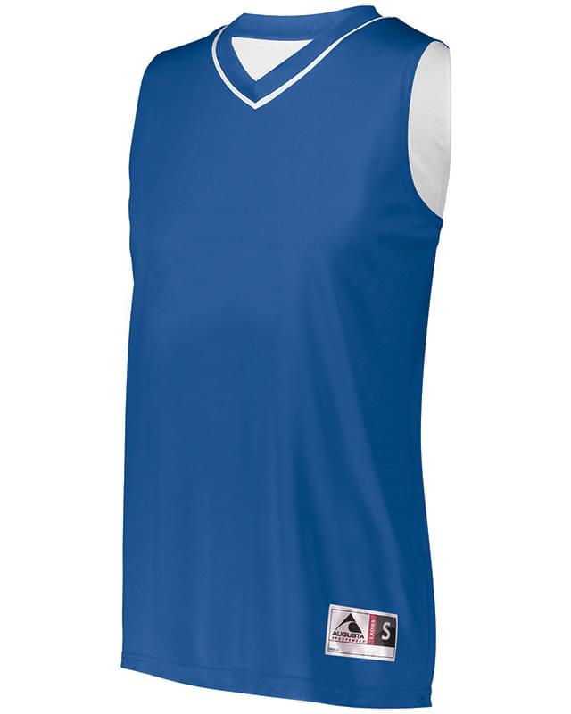 Ladies' Reversible Two-Color Sleeveless Jersey