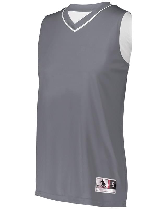 Ladies' Reversible Two-Color Sleeveless Jersey