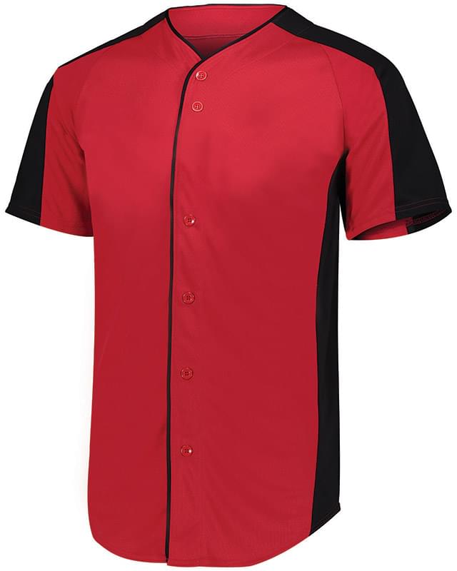 Adult Full-Button Baseball Jersey