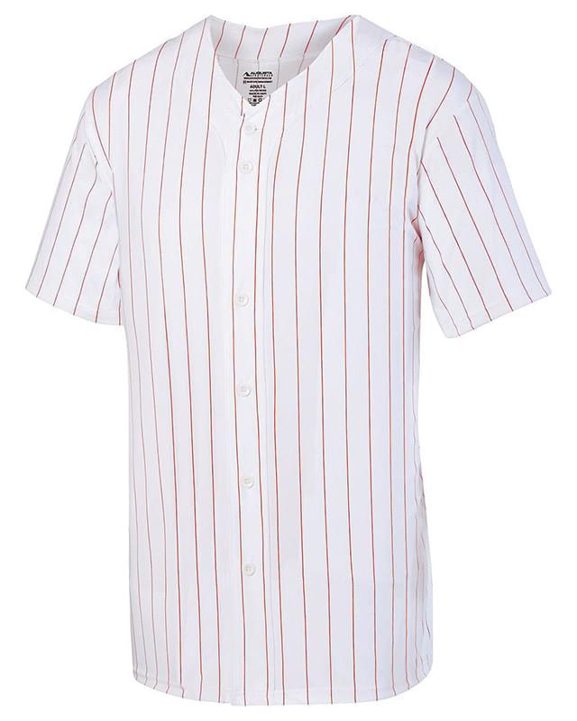 Unisex Pin Stripe Baseball Jersey