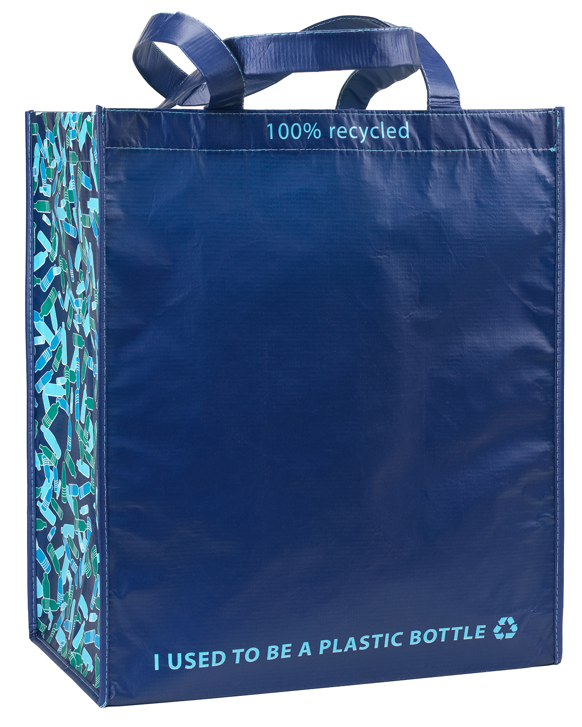 Laminated 100% Recycled Shopper