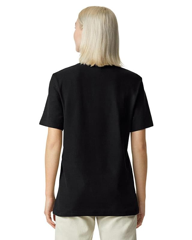 Unisex Mockneck Pique T-Shirt