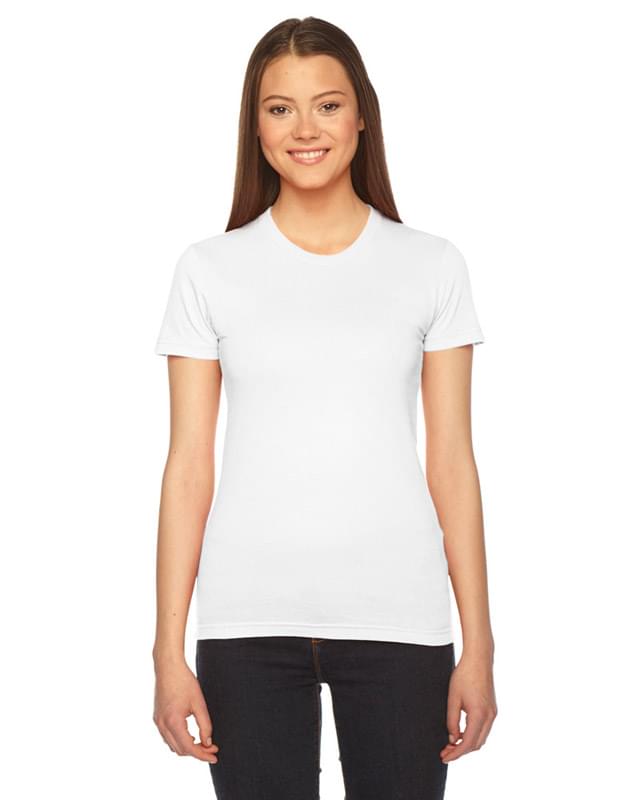 Ladies' Fine Jersey Short-Sleeve T-Shirt Ladies' Fine Jersey Short-Sleeve T-Shirt