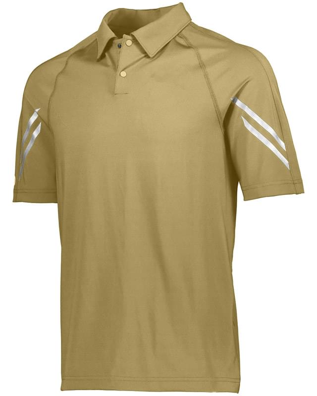 Unisex Dry-Excel Spandex Knit Flux Polo T-Shirt