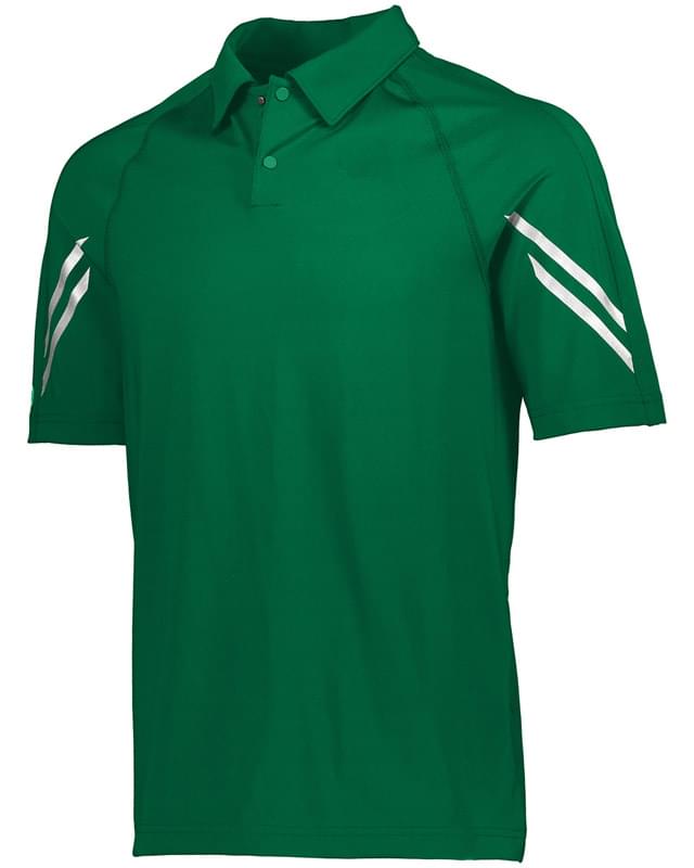 Unisex Dry-Excel Spandex Knit Flux Polo T-Shirt