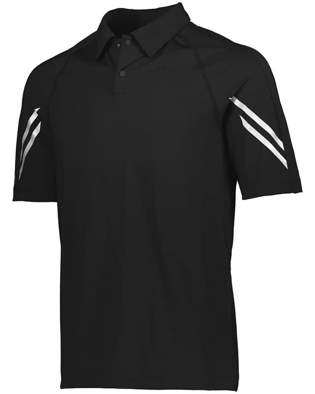 Unisex Dry-Excel Spandex Knit Flux Polo T-Shirt