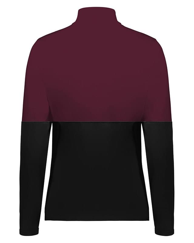 Ladies' Momentum Team Quarter-Zip Knit