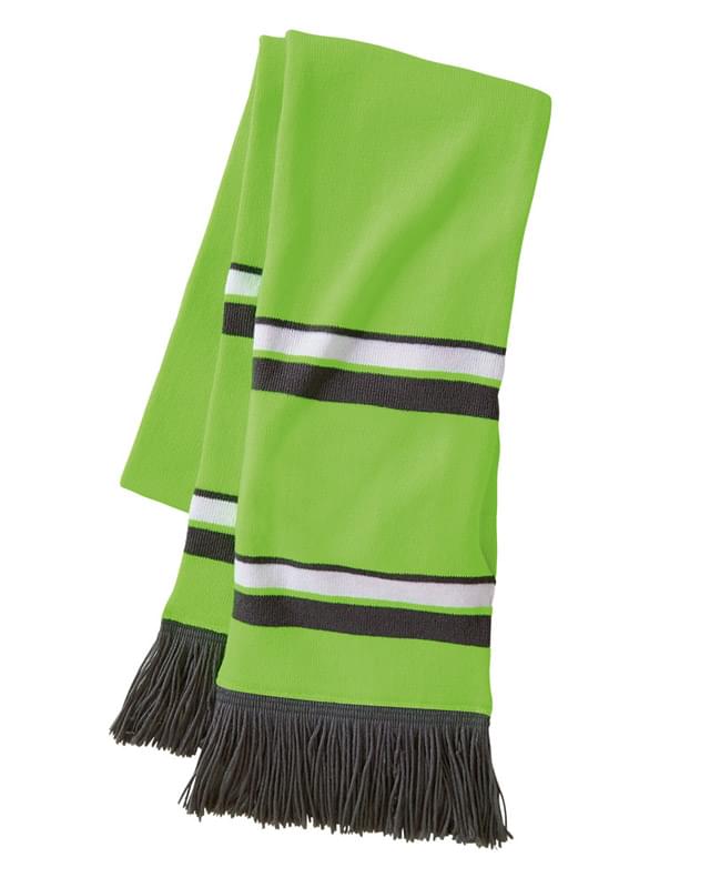 Acrylic Rib Knit Comeback Scarf