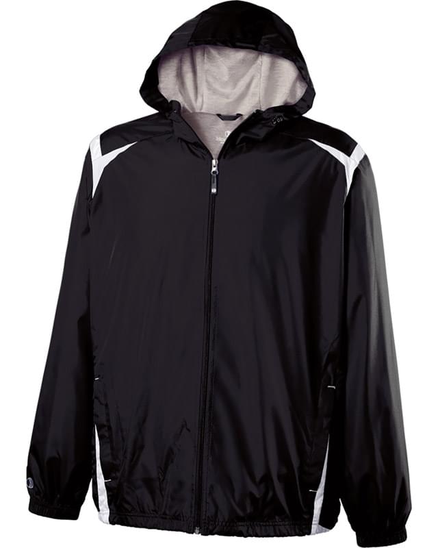 Adult Polyester Full Zip Hooded Collision Jacket