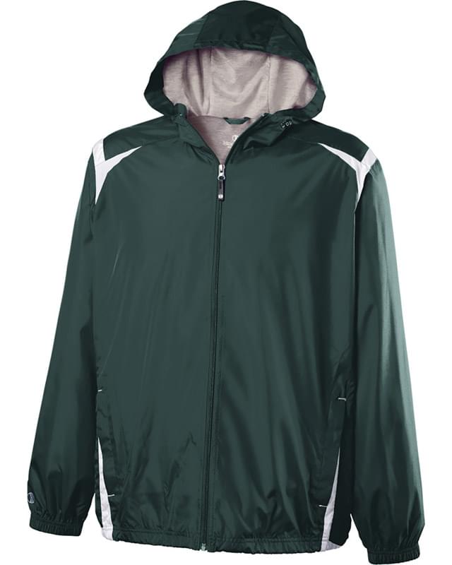 Adult Polyester Full Zip Hooded Collision Jacket