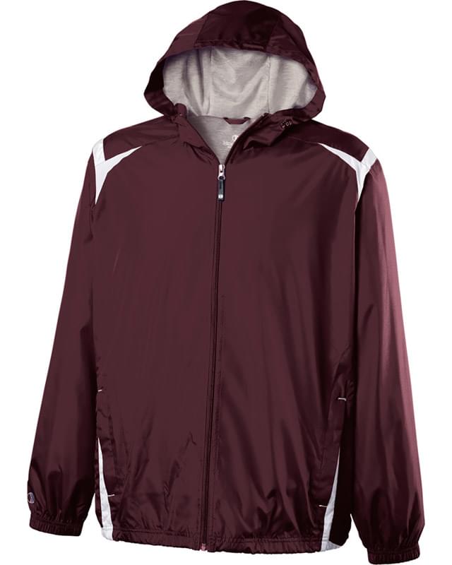 Adult Polyester Full Zip Hooded Collision Jacket