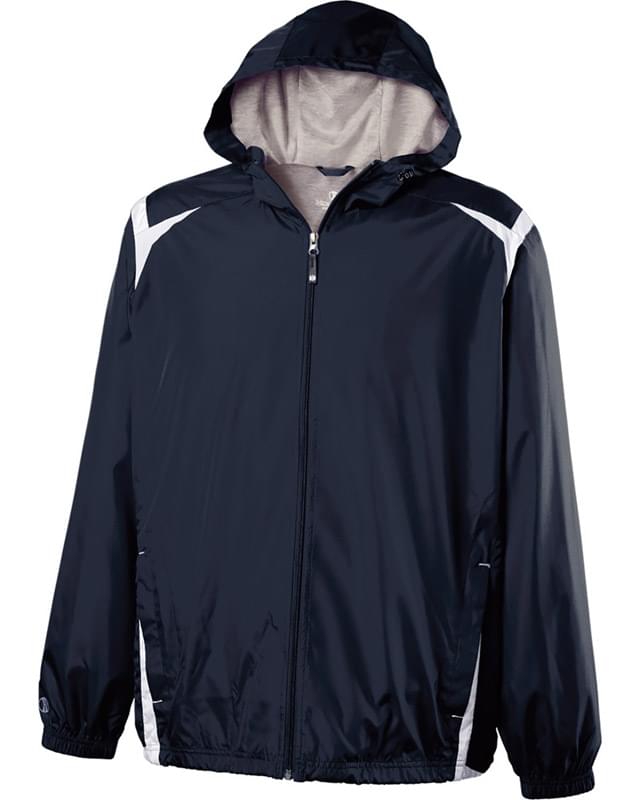 Adult Polyester Full Zip Hooded Collision Jacket