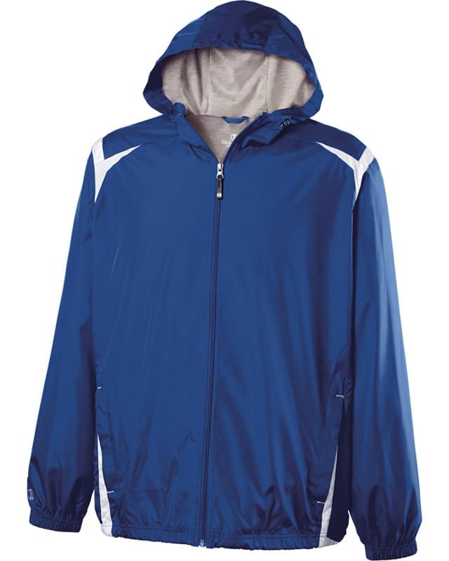 Adult Polyester Full Zip Hooded Collision Jacket