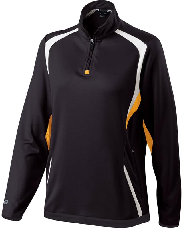 Ladies' Polyester 1/4 Zip Transform Pullover