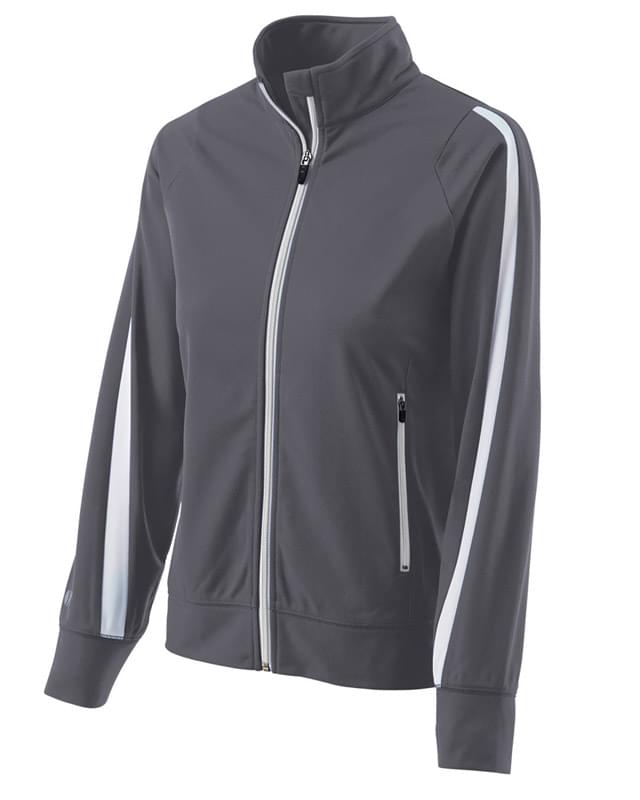Ladies Polyester Full Zip Determination Jacket
