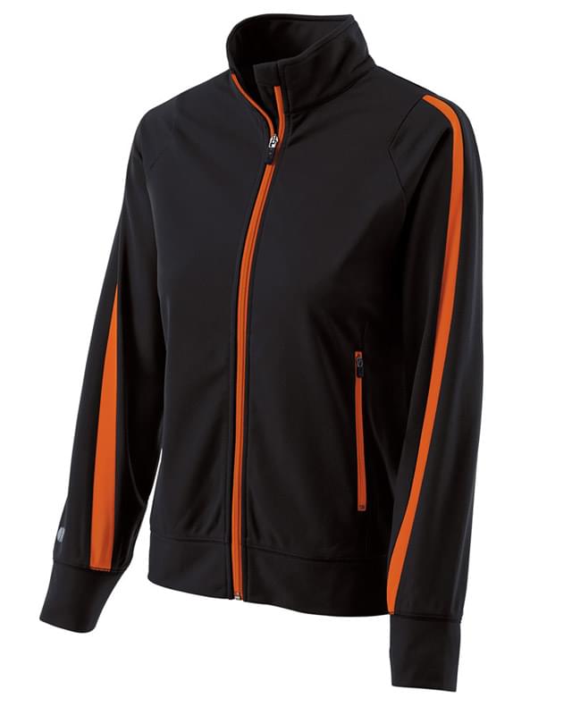 Ladies Polyester Full Zip Determination Jacket