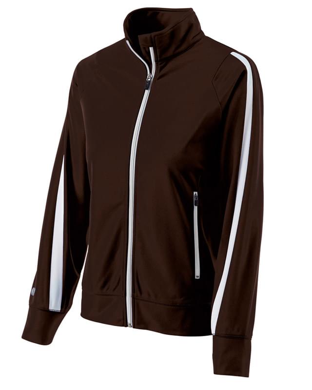 Ladies Polyester Full Zip Determination Jacket