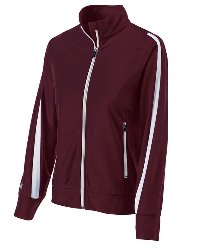 Ladies Polyester Full Zip Determination Jacket