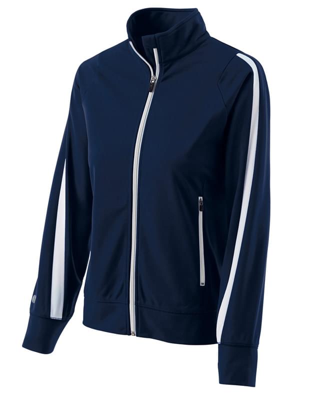 Ladies Polyester Full Zip Determination Jacket