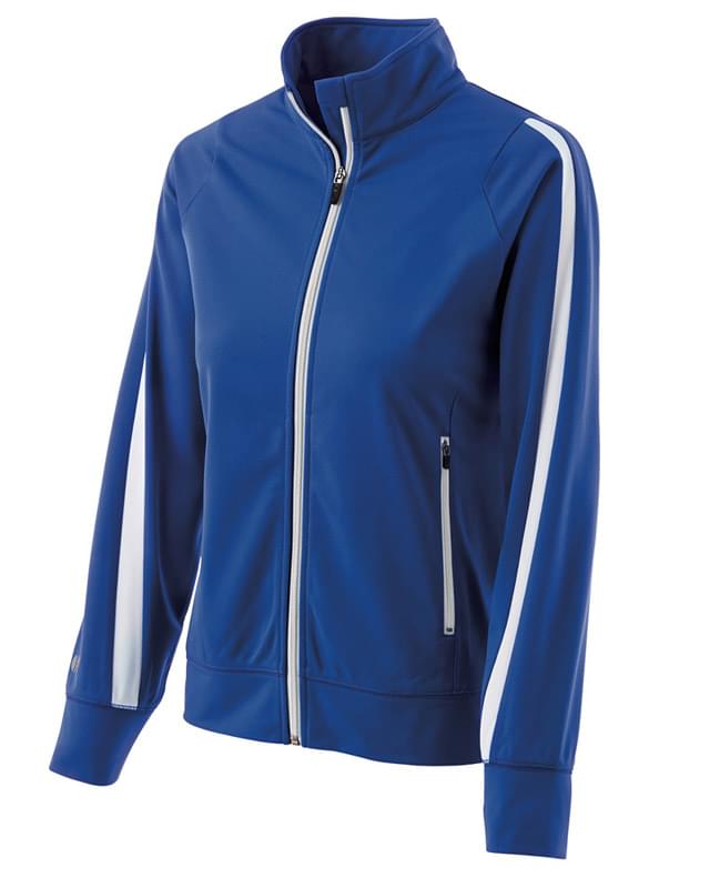 Ladies Polyester Full Zip Determination Jacket