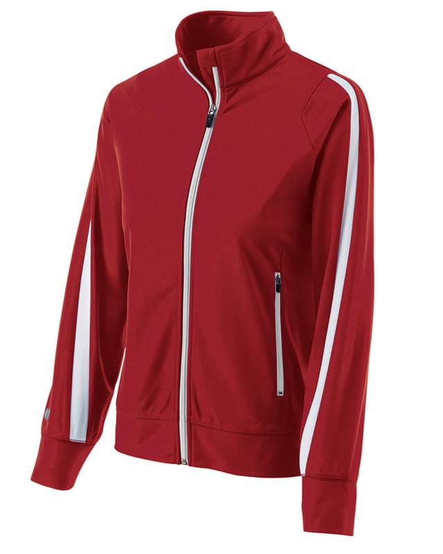 Ladies Polyester Full Zip Determination Jacket