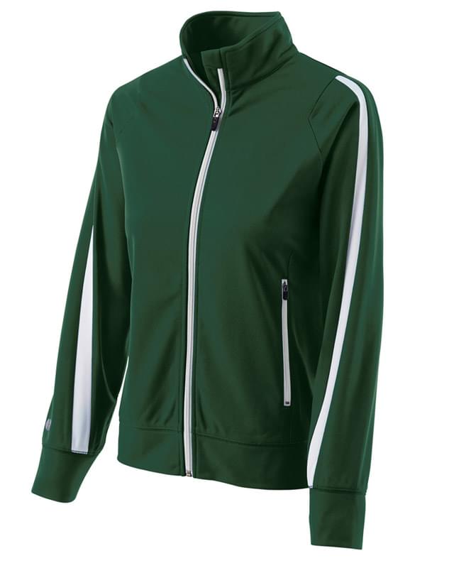 Ladies Polyester Full Zip Determination Jacket