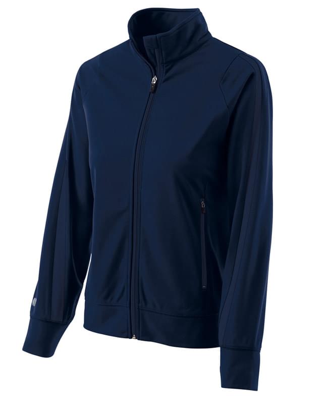Ladies Polyester Full Zip Determination Jacket