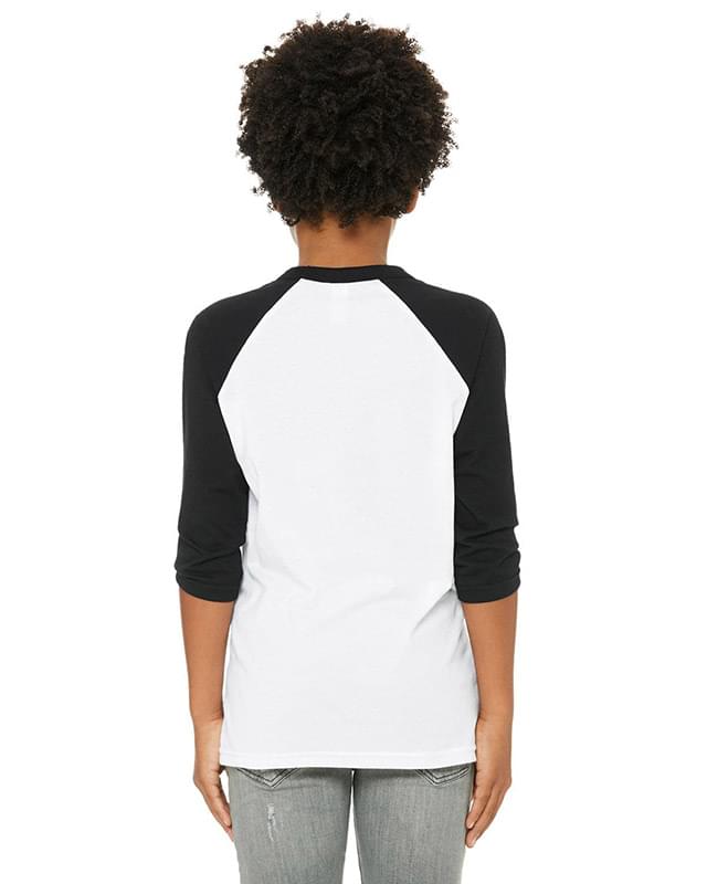 Youth Three-Quarter Sleeve Baseball T-Shirt