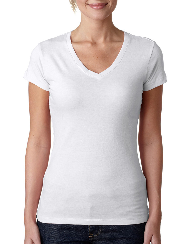 Ladies' Sporty V-Neck Tee