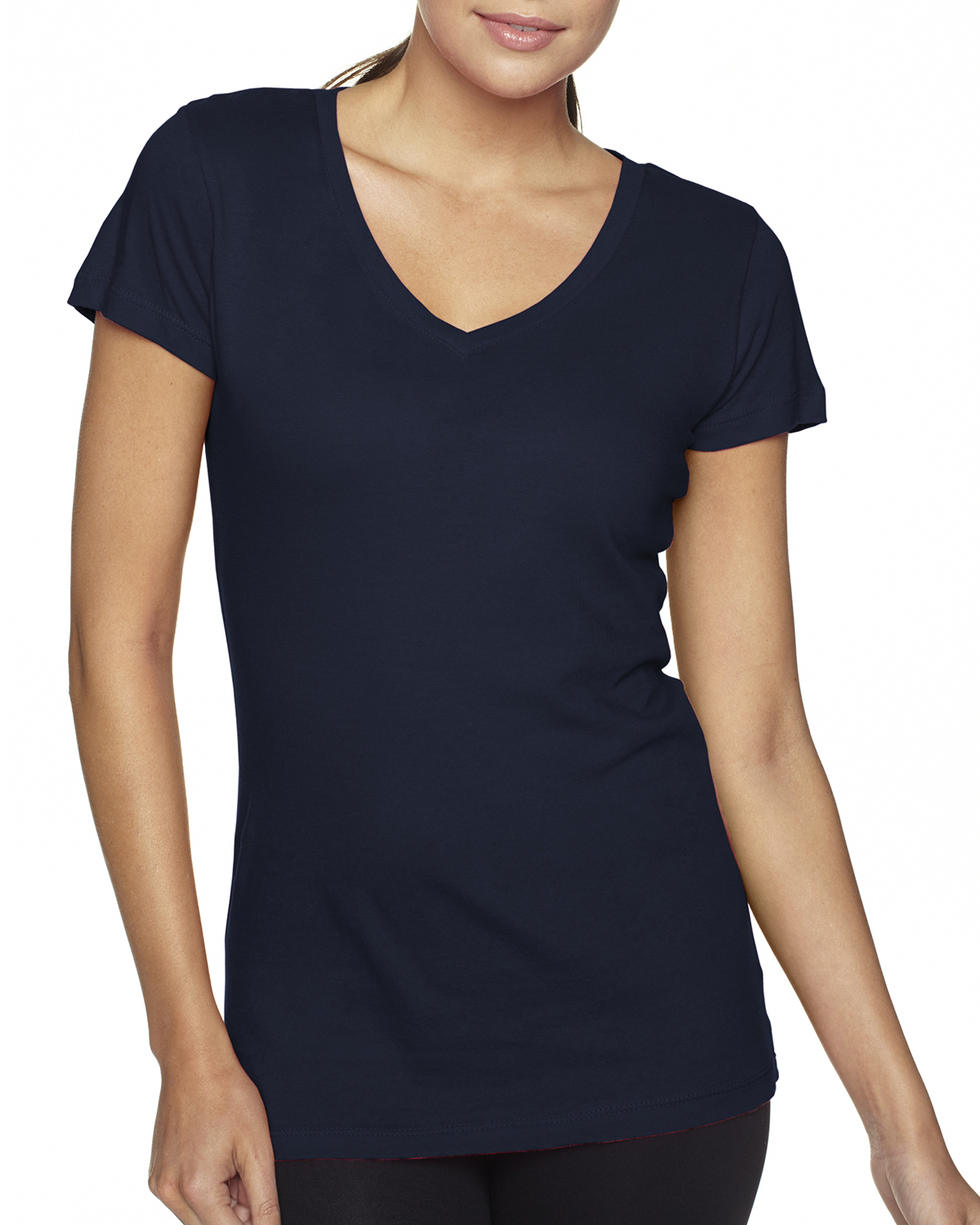 Ladies' Sporty V-Neck Tee