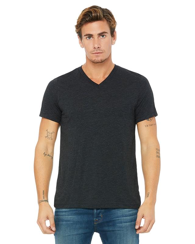 Unisex Triblend V-Neck T-Shirt