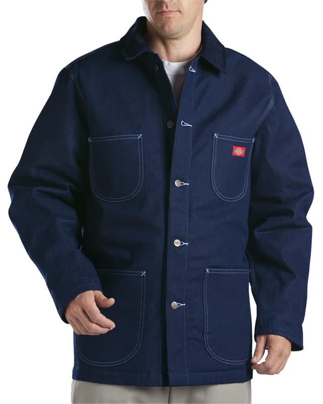 Unisex Denim Blanket Lined Chore Coat
