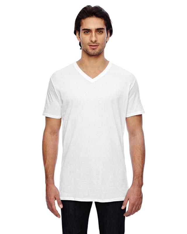 3.2 oz. Featherweight Short-Sleeve V-Neck T-Shirt