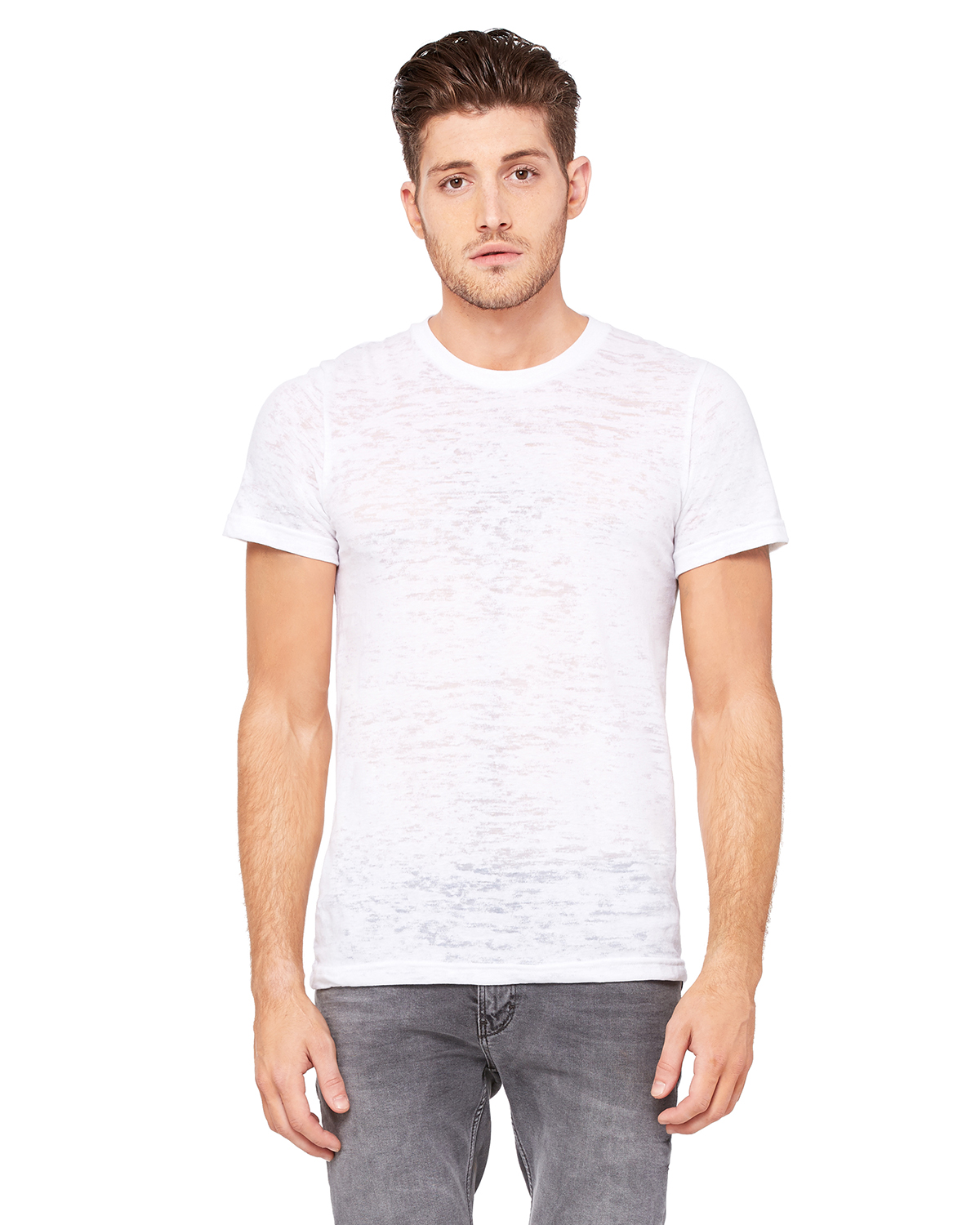 Men's Burnout Short-Sleeve T-Shirt