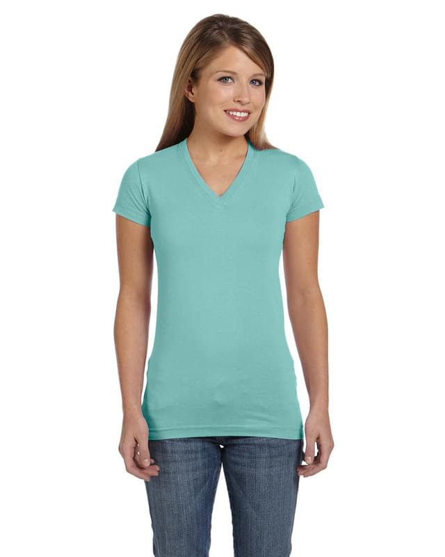 Ladies' Junior Fit V-Neck T-Shirt