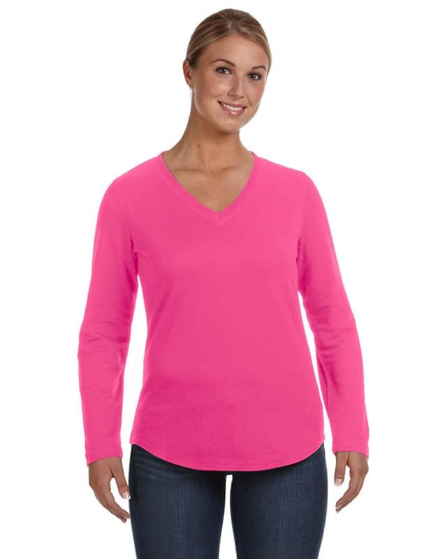 Ladies' V-Neck Pullover