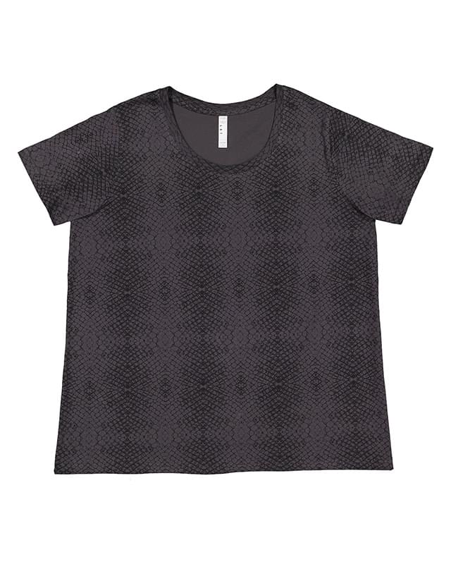 Ladies' Curvy Fine Jersey T-Shirt