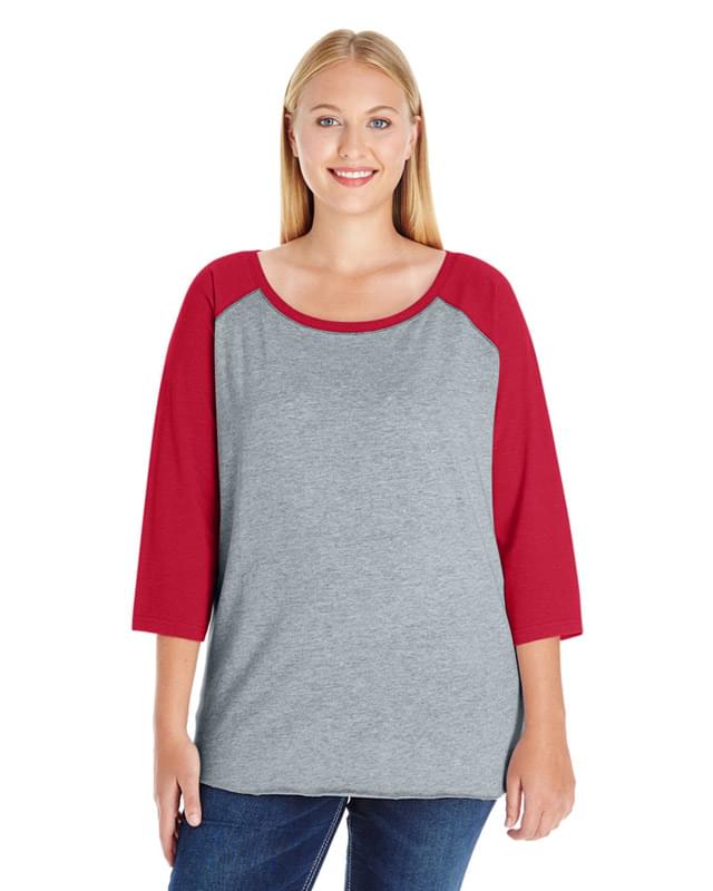 Ladies' Curvy Baseball T-Shirt